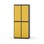 Novis garderobeskab lige topplade 2:2 B80 cm
