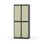 Novis garderobeskab lige topplade 2:2 B80 cm