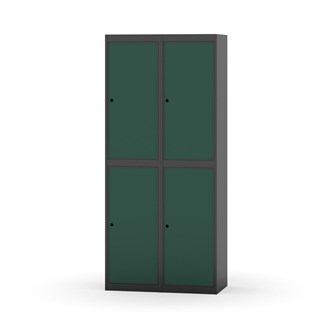 Novis garderobeskab lige topplade 2:2 B80 cm