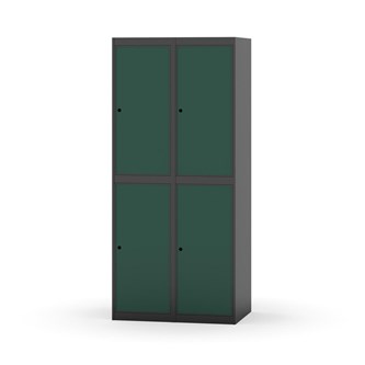 Novis garderobeskab lige topplade 2:2 B80 cm