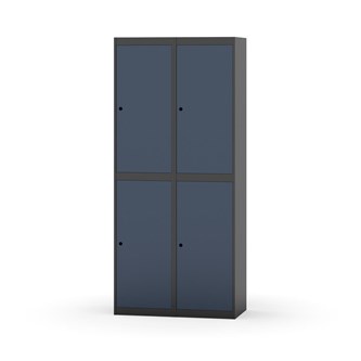 Novis garderobeskab lige topplade 2:2 B80 cm