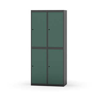 Novis garderobeskab lige topplade 2:2 B80 cm
