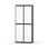 Novis garderobeskab lige topplade 2:2 B80 cm