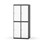 Novis garderobeskab lige topplade 2:2 B80 cm