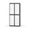Novis garderobeskab lige topplade 2:2 B80 cm