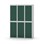 Novis garderobeskab lige topplade 2:3 B120 cm