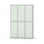 Novis garderobeskab lige topplade 2:3 B120 cm