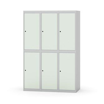 Novis garderobeskab lige topplade 2:3 B120 cm