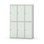 Novis garderobeskab lige topplade 2:3 B120 cm