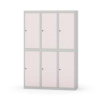 Novis garderobeskab lige topplade 2:3 B120 cm