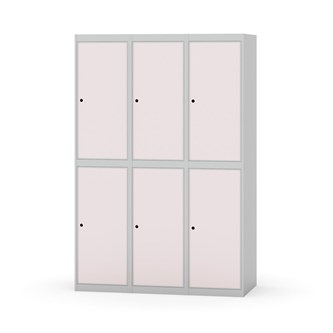 Novis garderobeskab lige topplade 2:3 B120 cm