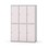 Novis garderobeskab lige topplade 2:3 B120 cm