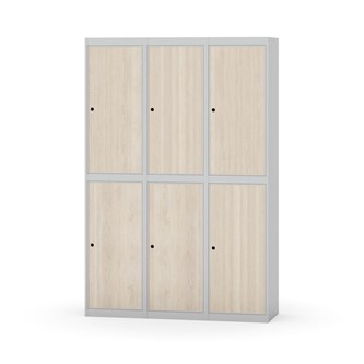 Novis garderobeskab lige topplade 2:3 B120 cm