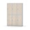 Novis garderobeskab lige topplade 2:3 B120 cm