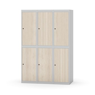 Novis garderobeskab lige topplade 2:3 B120 cm