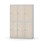 Novis garderobeskab lige topplade 2:3 B120 cm