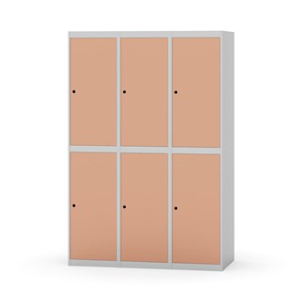 Novis garderobeskab lige topplade 2:3 B120 cm