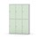 Novis garderobeskab lige topplade 2:3 B120 cm
