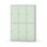 Novis garderobeskab lige topplade 2:3 B120 cm