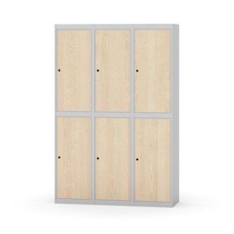 Novis garderobeskab lige topplade 2:3 B120 cm