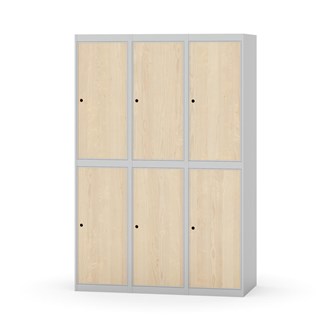 Novis garderobeskab lige topplade 2:3 B120 cm