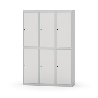 Novis garderobeskab lige topplade 2:3 B120 cm