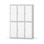 Novis garderobeskab lige topplade 2:3 B120 cm