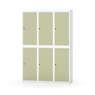 Novis garderobeskab lige topplade 2:3 B120 cm