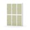 Novis garderobeskab lige topplade 2:3 B120 cm