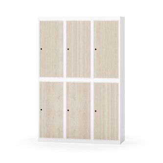 Novis garderobeskab lige topplade 2:3 B120 cm