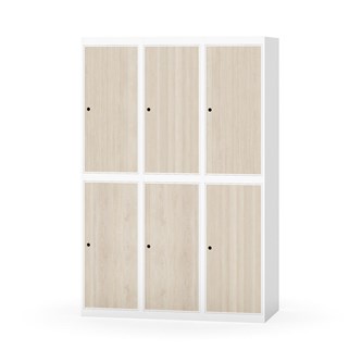 Novis garderobeskab lige topplade 2:3 B120 cm
