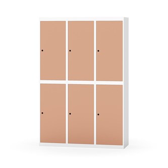 Novis garderobeskab lige topplade 2:3 B120 cm
