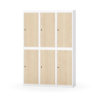 Novis garderobeskab lige topplade 2:3 B120 cm