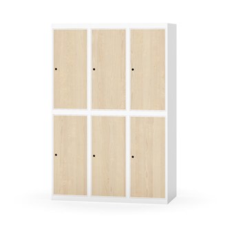 Novis garderobeskab lige topplade 2:3 B120 cm