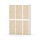 Novis garderobeskab lige topplade 2:3 B120 cm