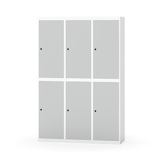 Novis garderobeskab lige topplade 2:3 B120 cm