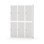 Novis garderobeskab lige topplade 2:3 B120 cm