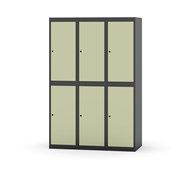 Novis garderobeskab lige topplade 2:3 B120 cm