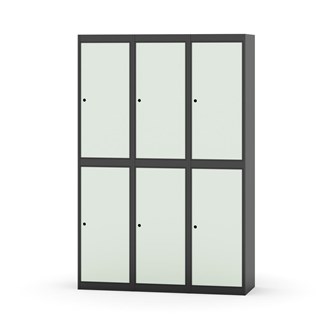 Novis garderobeskab lige topplade 2:3 B120 cm
