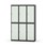 Novis garderobeskab lige topplade 2:3 B120 cm