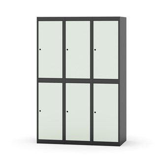 Novis garderobeskab lige topplade 2:3 B120 cm