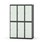 Novis garderobeskab lige topplade 2:3 B120 cm