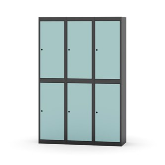 Novis garderobeskab lige topplade 2:3 B120 cm