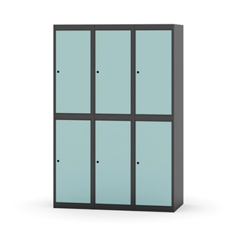 Novis garderobeskab lige topplade 2:3 B120 cm