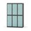 Novis garderobeskab lige topplade 2:3 B120 cm