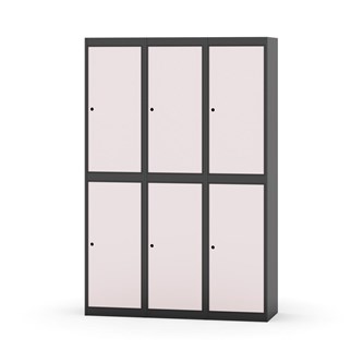 Novis garderobeskab lige topplade 2:3 B120 cm