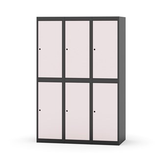 Novis garderobeskab lige topplade 2:3 B120 cm