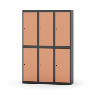 Novis garderobeskab lige topplade 2:3 B120 cm