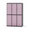 Novis garderobeskab lige topplade 2:3 B120 cm