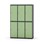 Novis garderobeskab lige topplade 2:3 B120 cm
